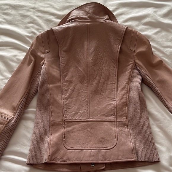 **SOLD**  Gorgeous leather Vince jacket - Picture 7 of 9
